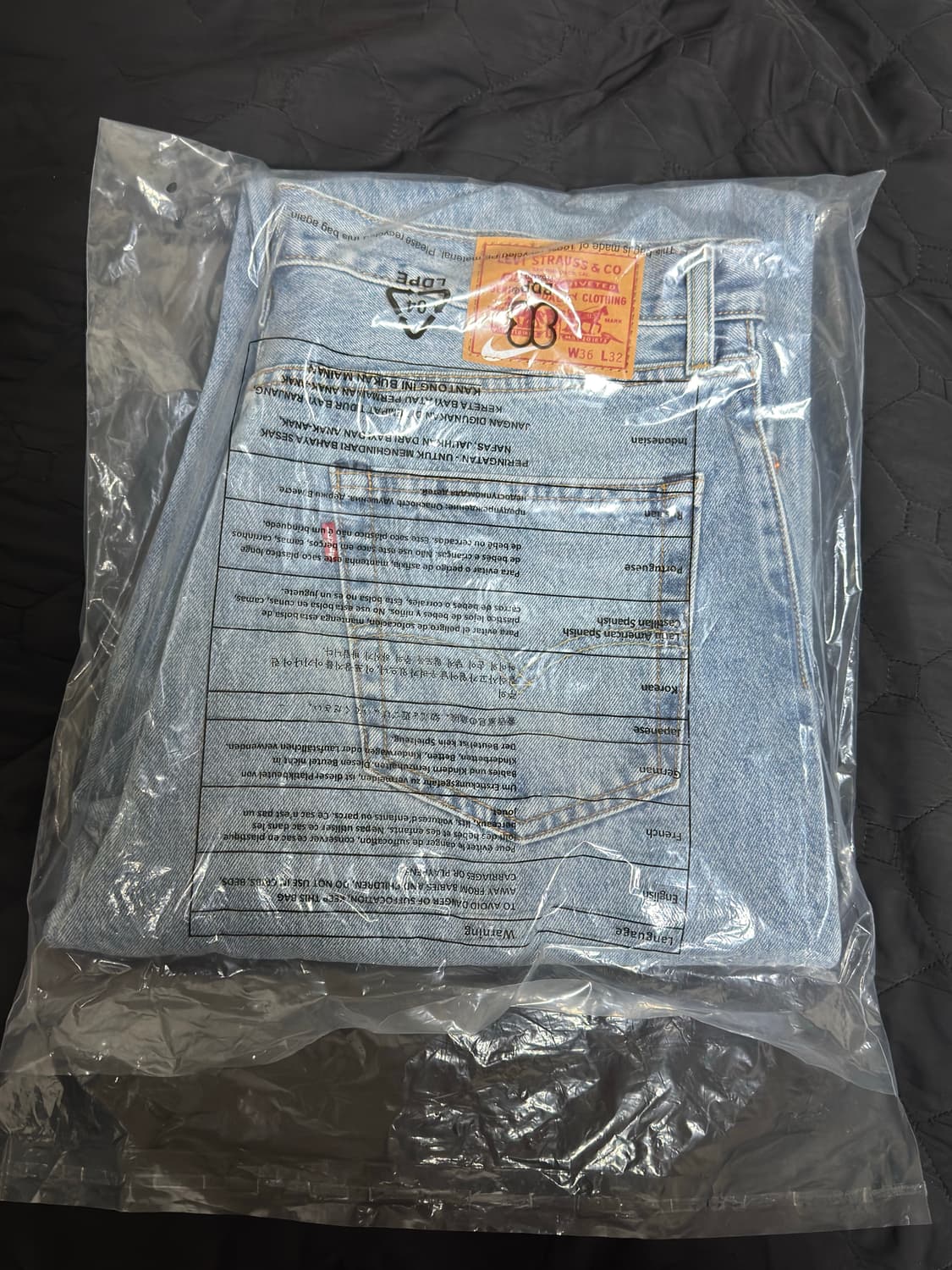 나이키 리바이스 청바지 W36 L32 상품이미지1