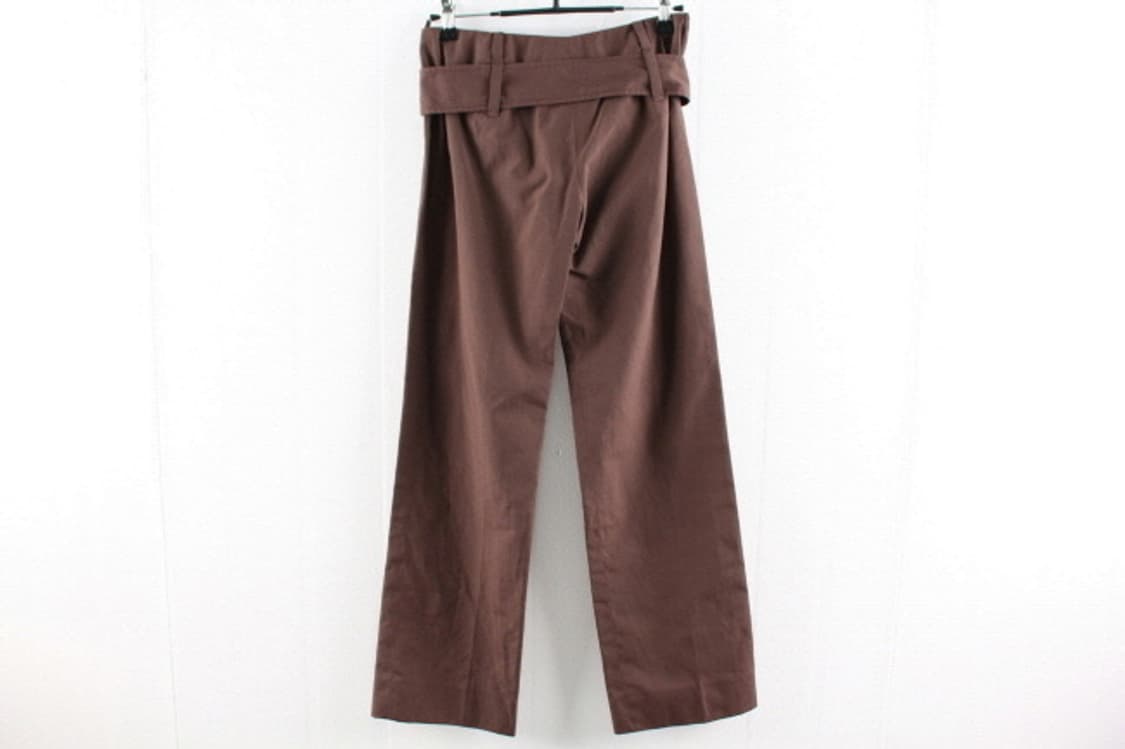 PRADA 브라운 벨트디테일 슬랙스 상품이미지3