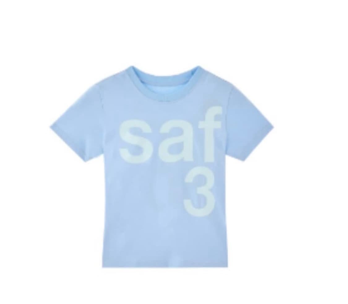 사파리스팟 블루 반팔티 상품이미지1
