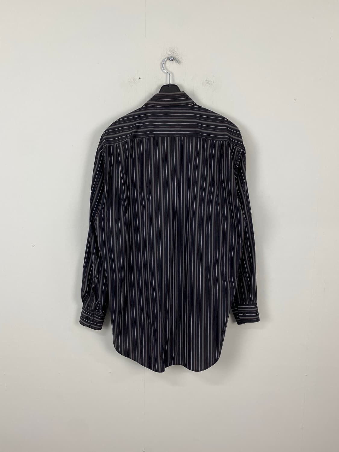 발렌시아가 90s bb로고 스트라이프 셔츠 L 상품이미지2