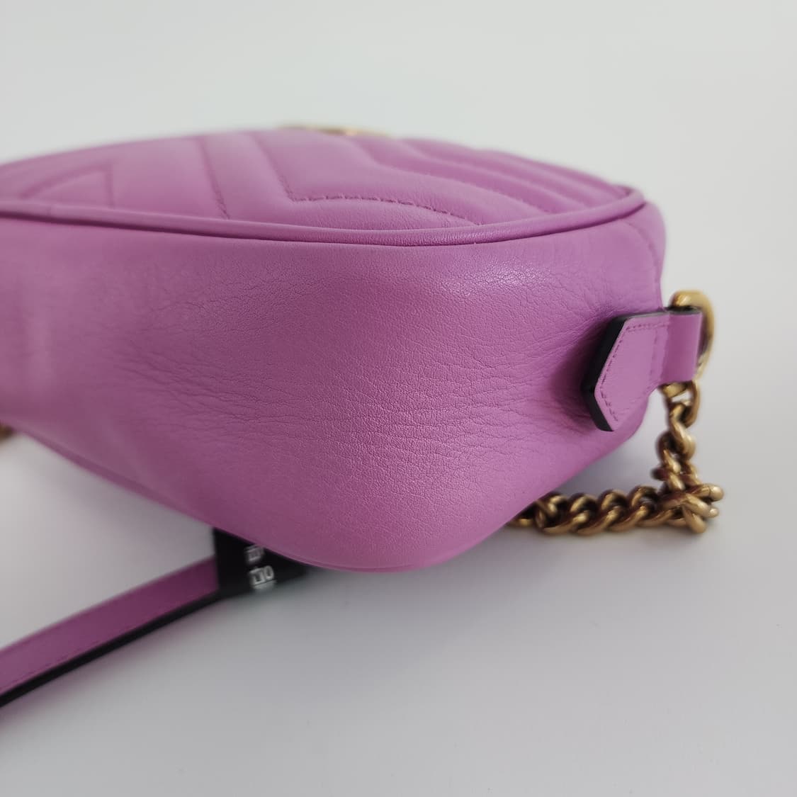 상태최상 구찌 GG 마몽 레더 미니 숄더 크로스백 핑크 상품이미지8