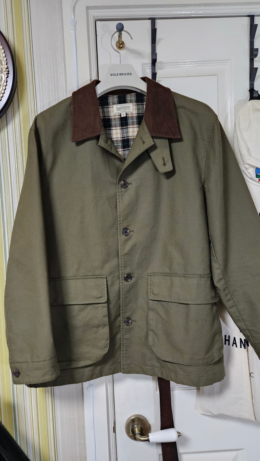 와일드브릭스 헌팅자켓 CT BARN JACKET 올리브 L 상품이미지1