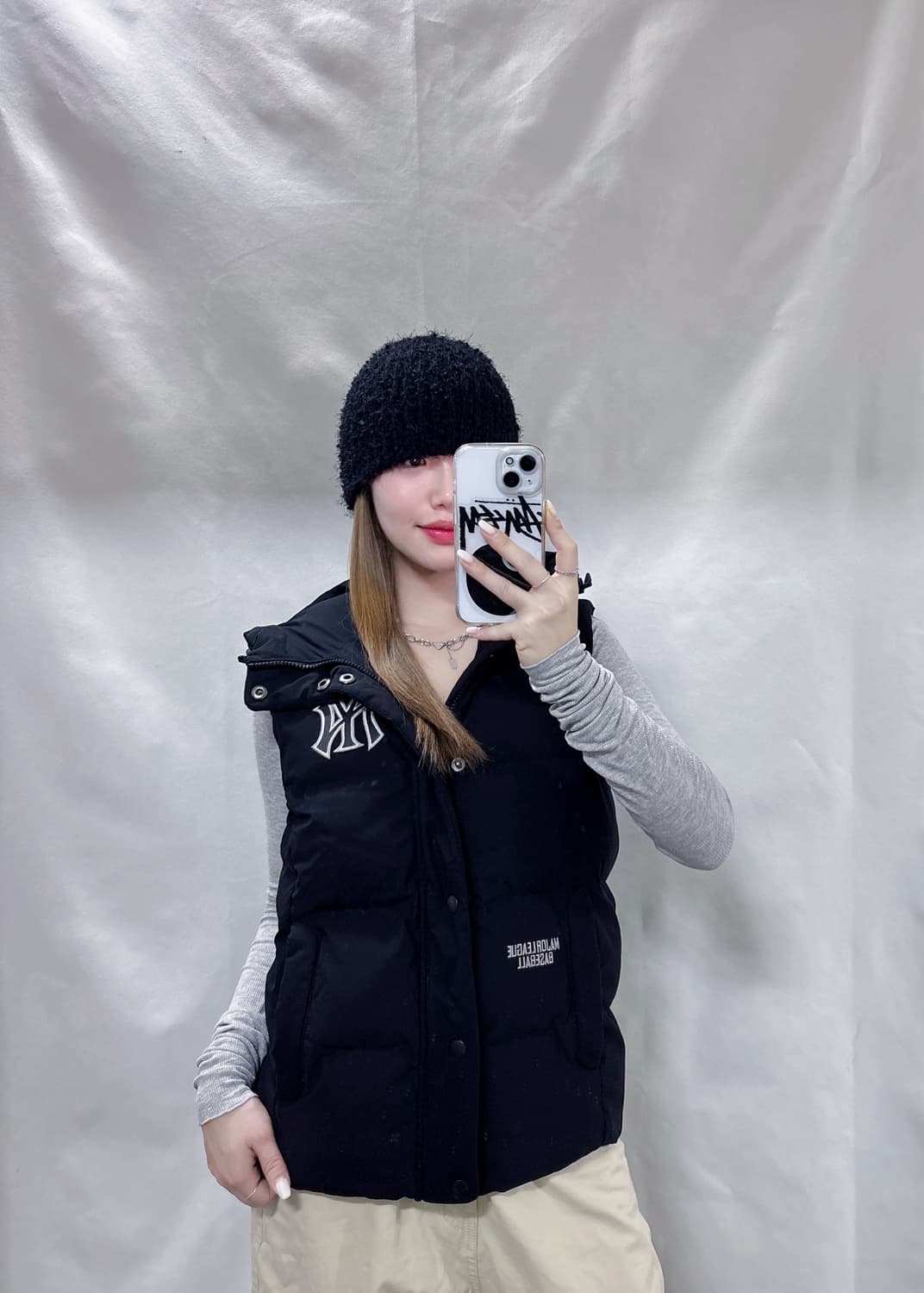 MLB 양키스 패딩조끼  상품이미지1