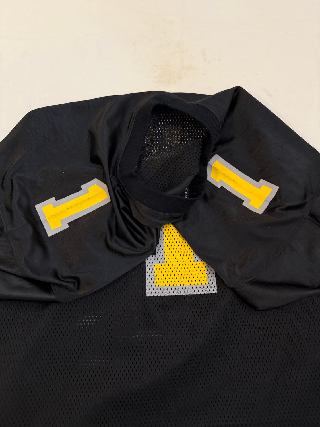 90s 펠레펠레 빈티지 미식축구 유니폼 힙합 랩티 블랙 상품이미지4