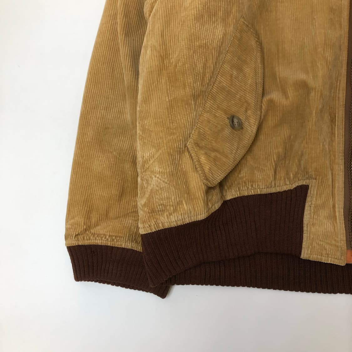 VTG 코듀로이 브라운 봄버 자켓  상품이미지3