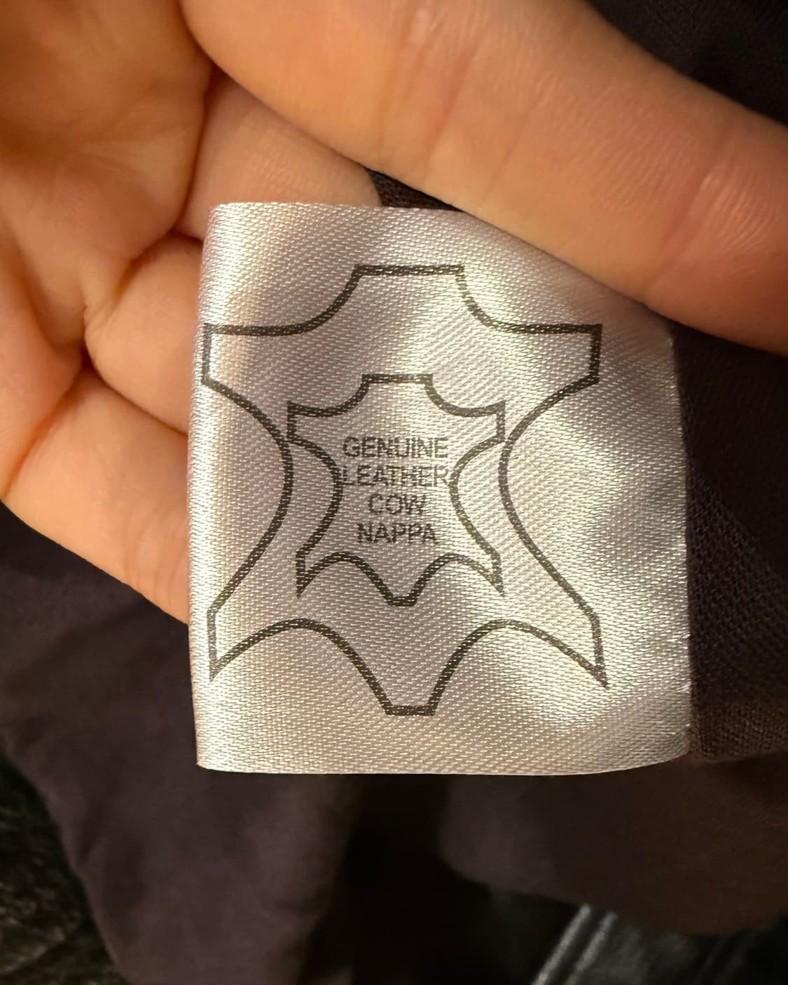 말보보 블랙 카우하인드 바이커 자켓  상품이미지9