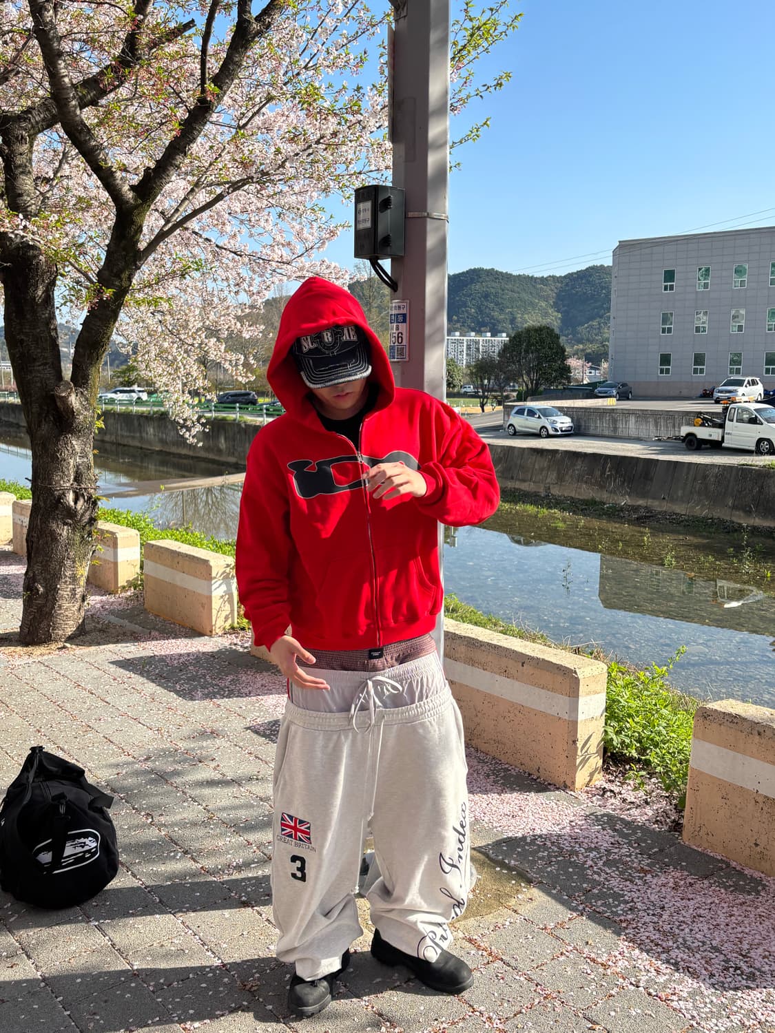 프로토콜 인덱스 3 레이어드 스웨트팬츠. 사이즈 2 상품이미지2