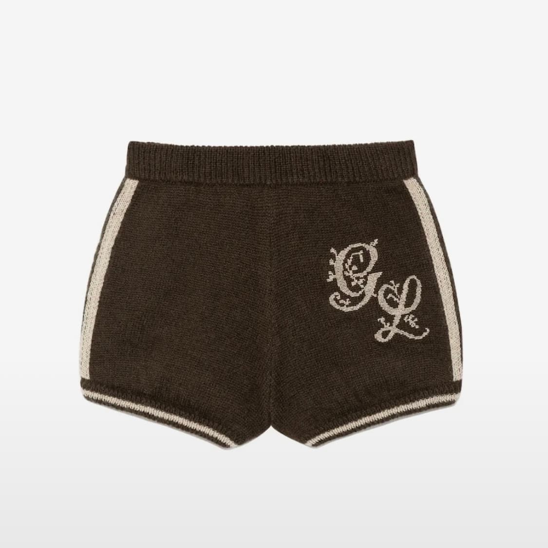 글로니 코지 크리터 후드 니트+크로스 스티치 니트 쇼츠 세트 새상품 상품이미지3