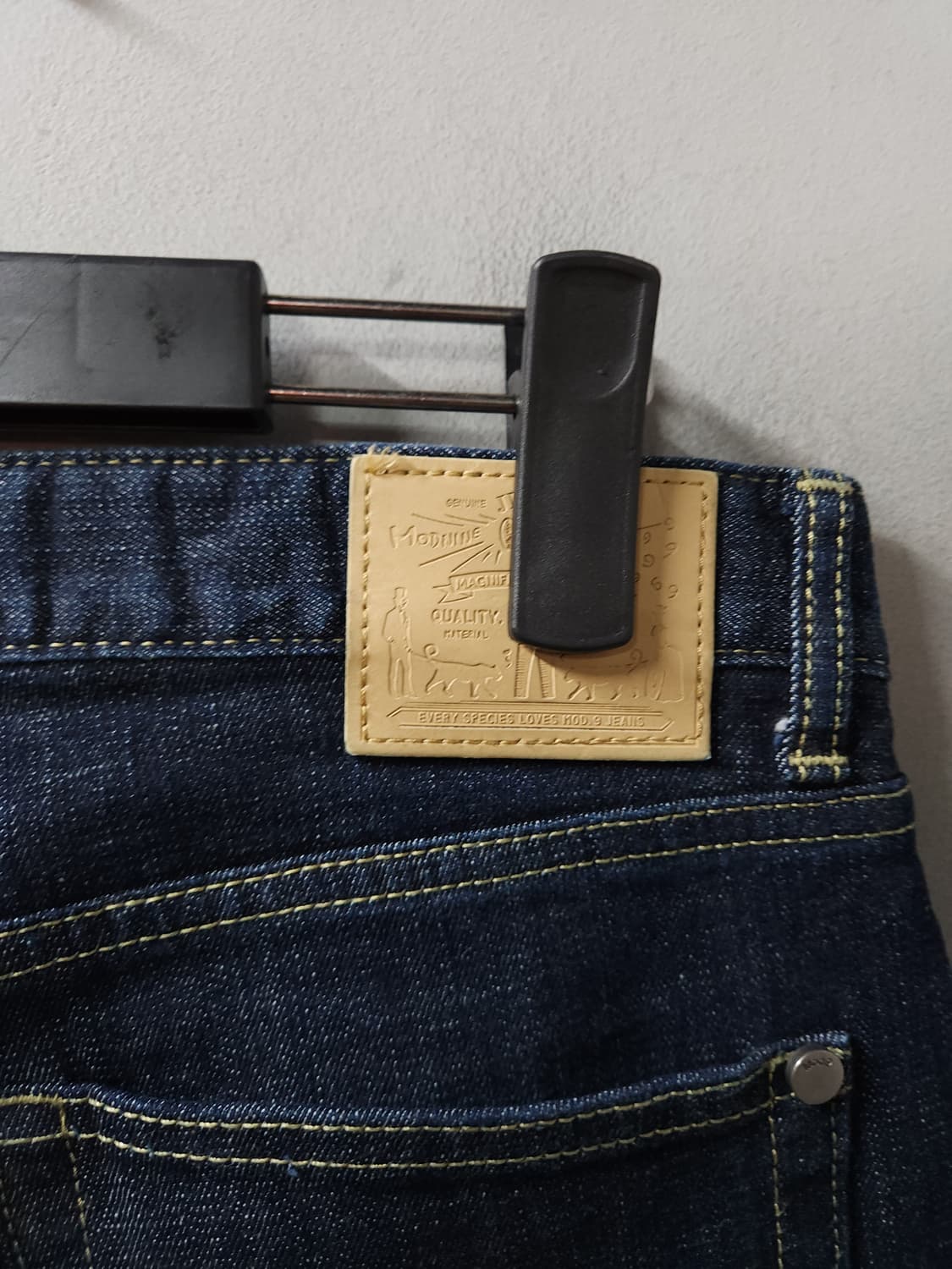 모드 나인 턴미온 세미 와이드 스판 데님 청바지 MOD7w 상품이미지7