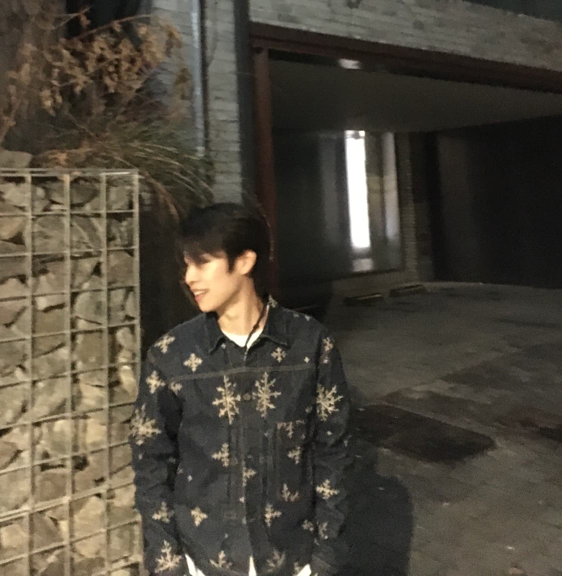 [2] 캐피탈 KAPITAL 21fw 눈꽃 데님 자켓 상품이미지2