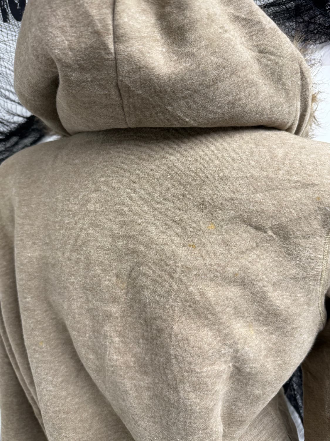 Abecrombie fur logo detailed hood zipup 상품이미지5