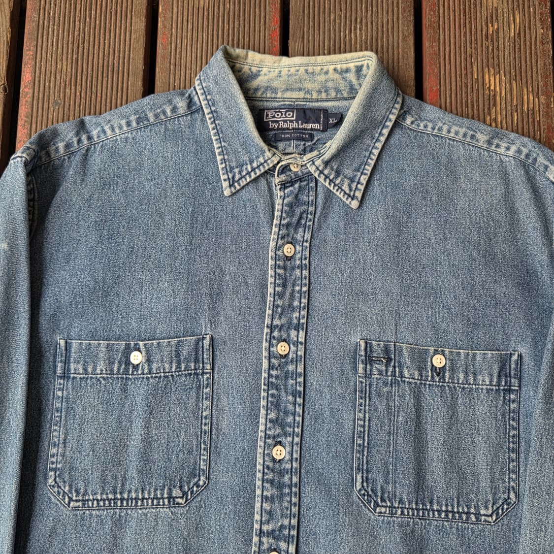 폴로 청 셔츠 상품이미지3