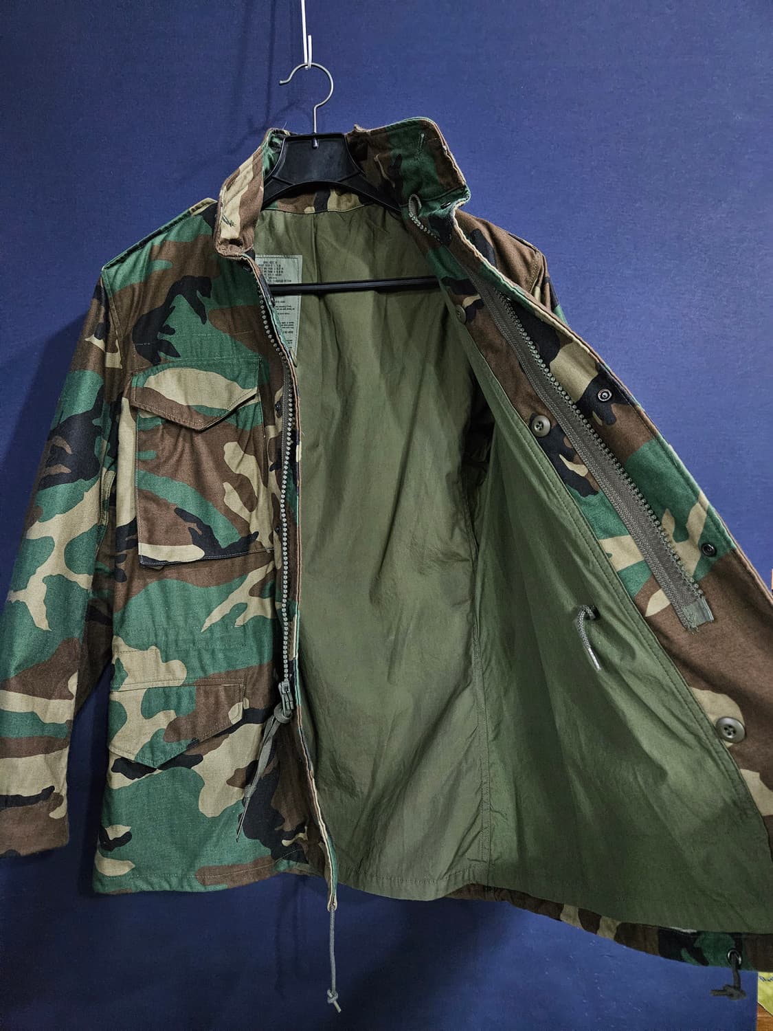 미군 카모 남성 95~100 밀리터리 야상자켓  상품이미지8