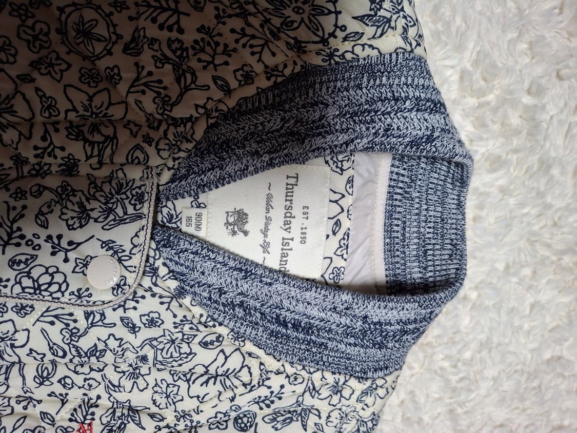 (마지막특가) 써스데이아일랜드 퀼팅점퍼 m 상품이미지2