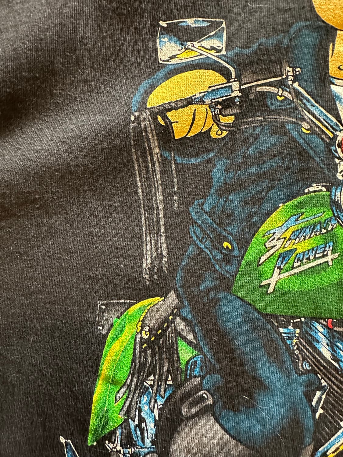 90s Popeye "Spinach Power" Chopper - 3XL 상품이미지6