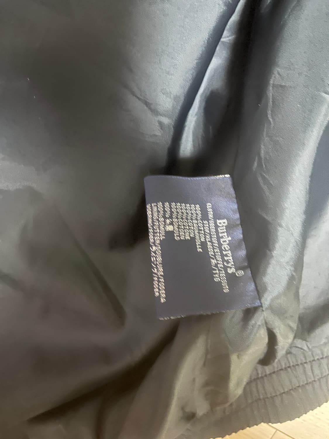 버버리 빈티지 블루종 자켓 상품이미지3