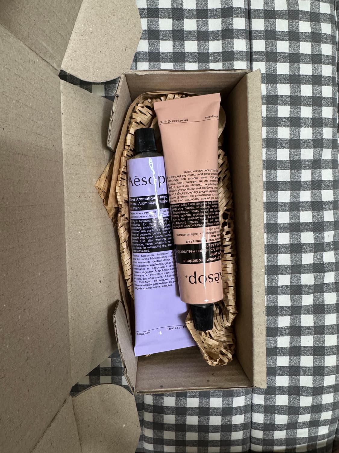 새상품) 이솝 핸드크림 듀오세트 75ml+75ml 상품이미지2