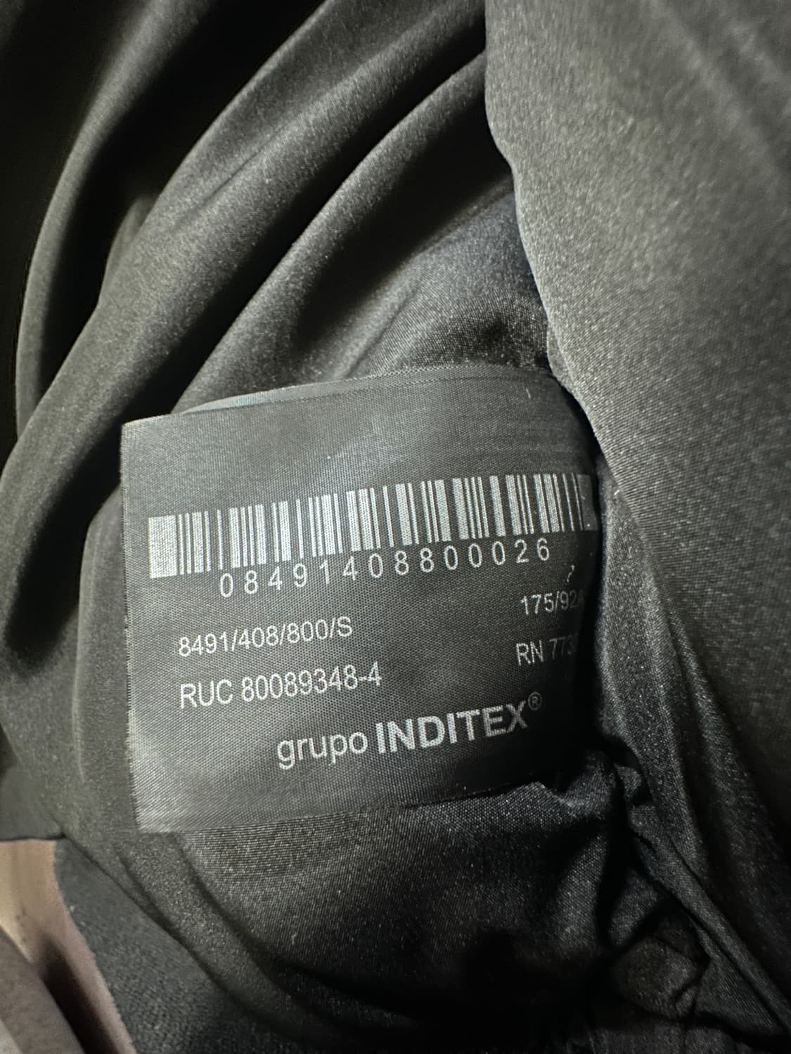 자라 크링클 레더 봄버자켓 상품이미지5