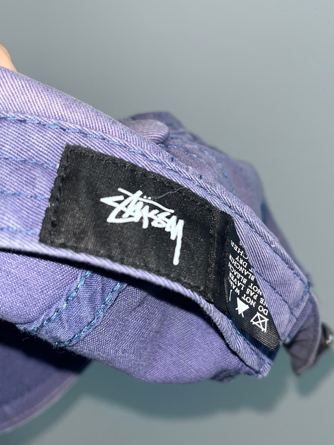 스투시 stussy 스탁 로우 프로 볼캡 퍼플 상품이미지6