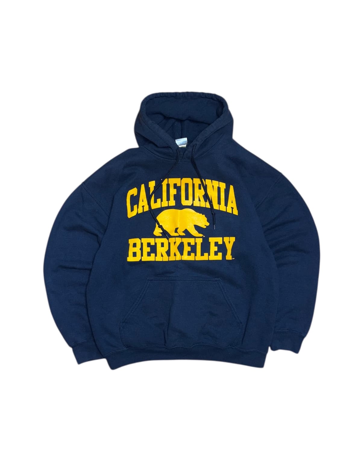 러셀 캘리포니아 버클리 빈티지 네이비 후드티 상품이미지1