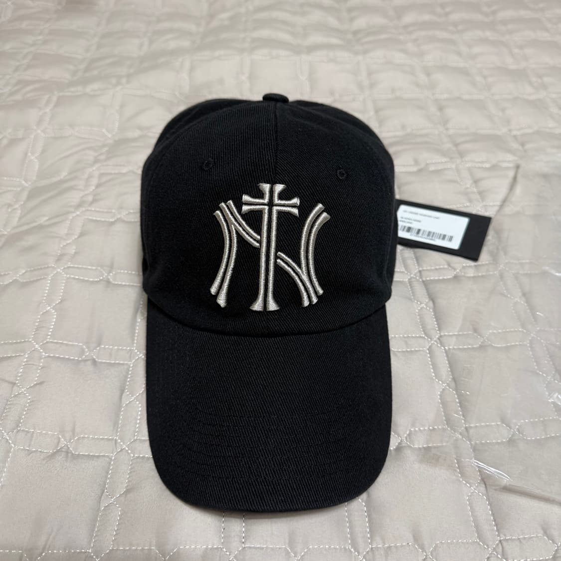 이티씨이 NY cross washed cap (ETCE)- L 새상품 상품이미지2
