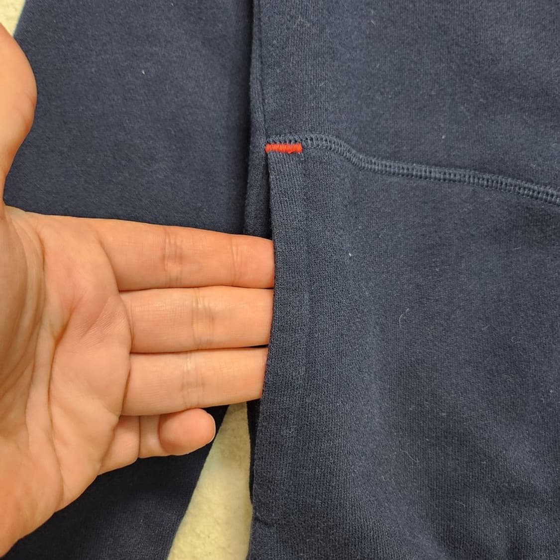 TOMMY HILFIGER 네이비 후드집업 S/P 상품이미지2