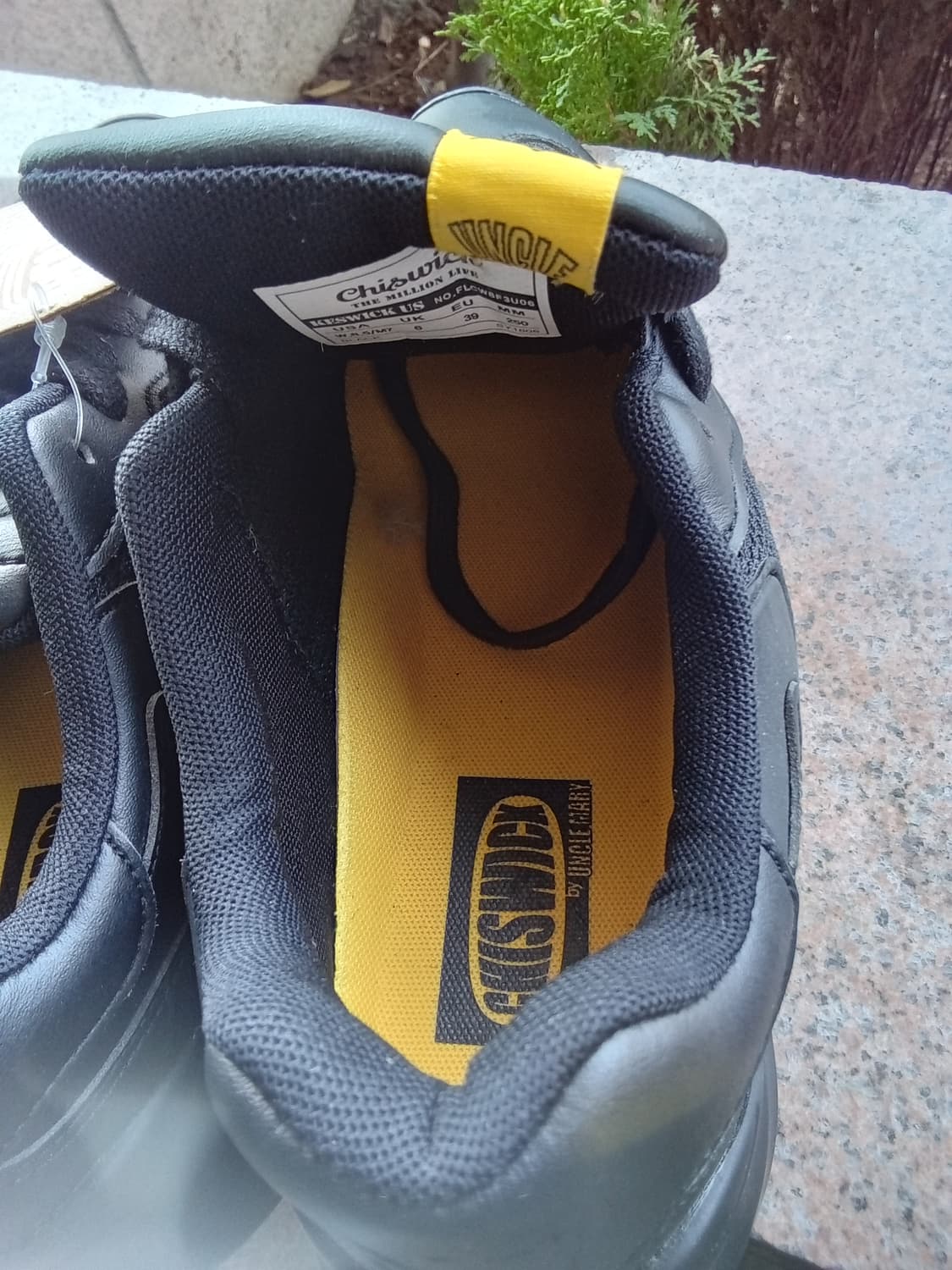 치스윅 폴드 콜라보 블랙 어글리 슈즈 운동화 상품이미지7