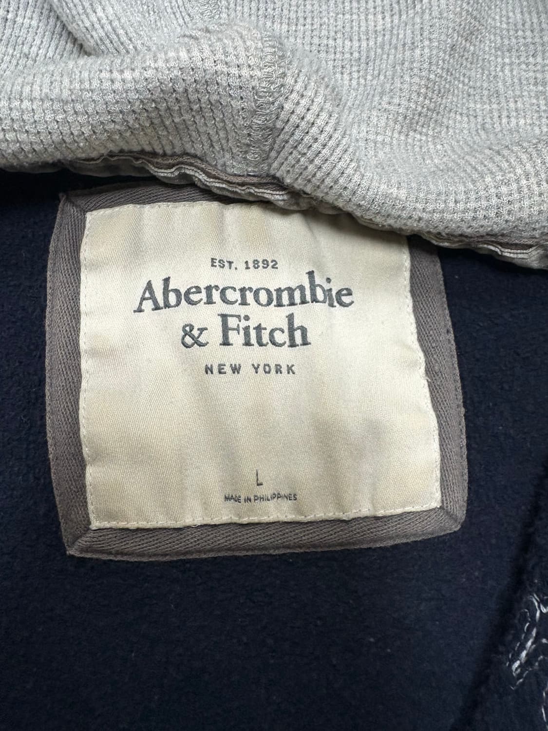 아베크롬비 딱붙핏 후드집업 L 상품이미지2