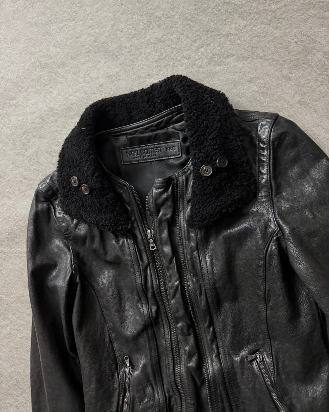 닐바렛 버팔로레더자켓 상품이미지3