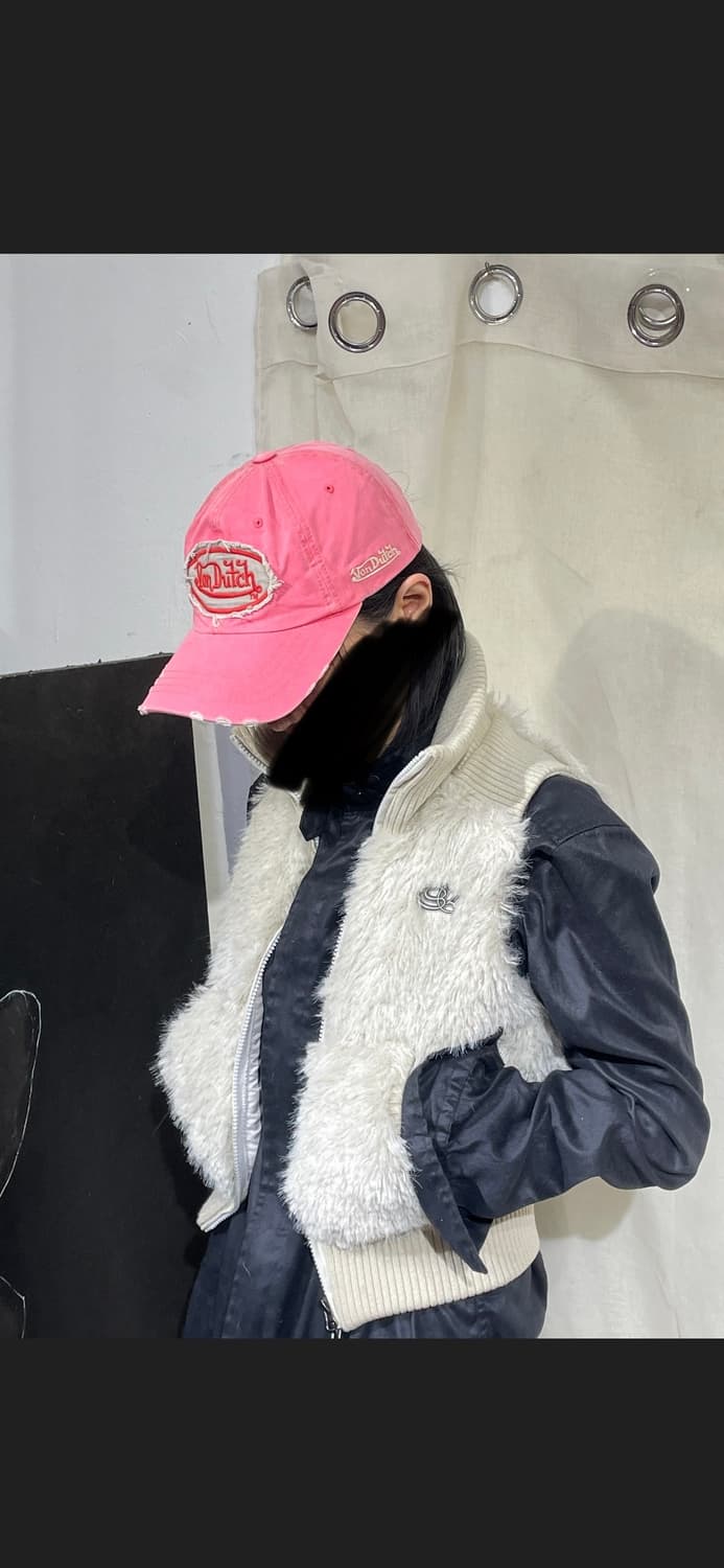 본더치 y2k 핑크 볼캡 모자 상품이미지1