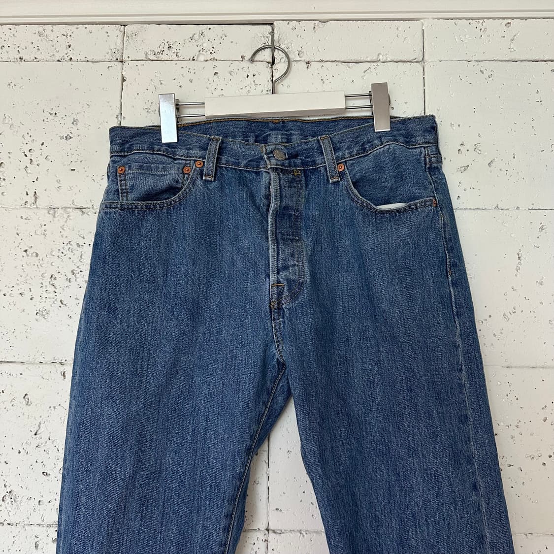 33 리바이스 501 중청 데님 상품이미지2