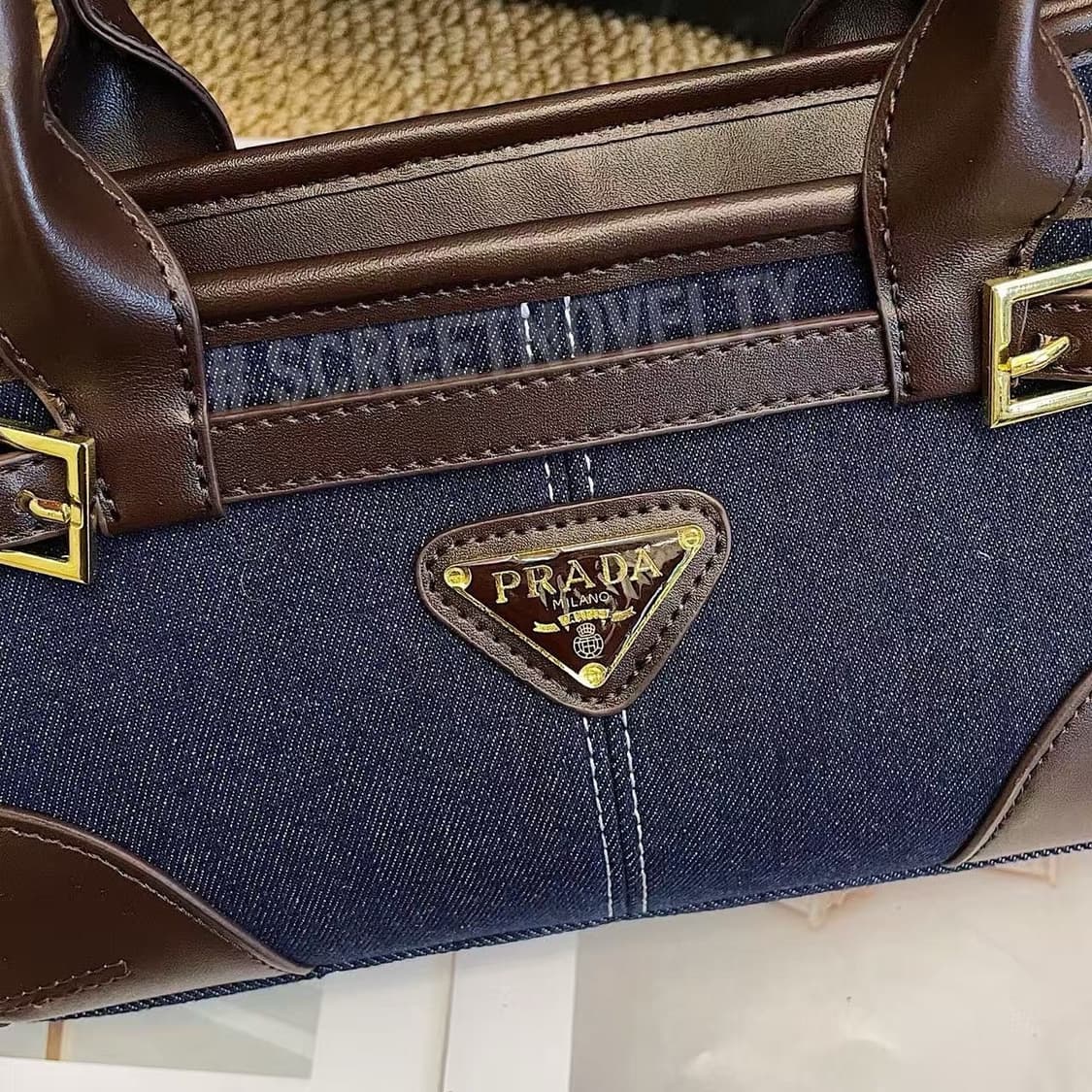 신상 프라다 보니 미니 데님백 크로스 숄더백 미듐 상품이미지7