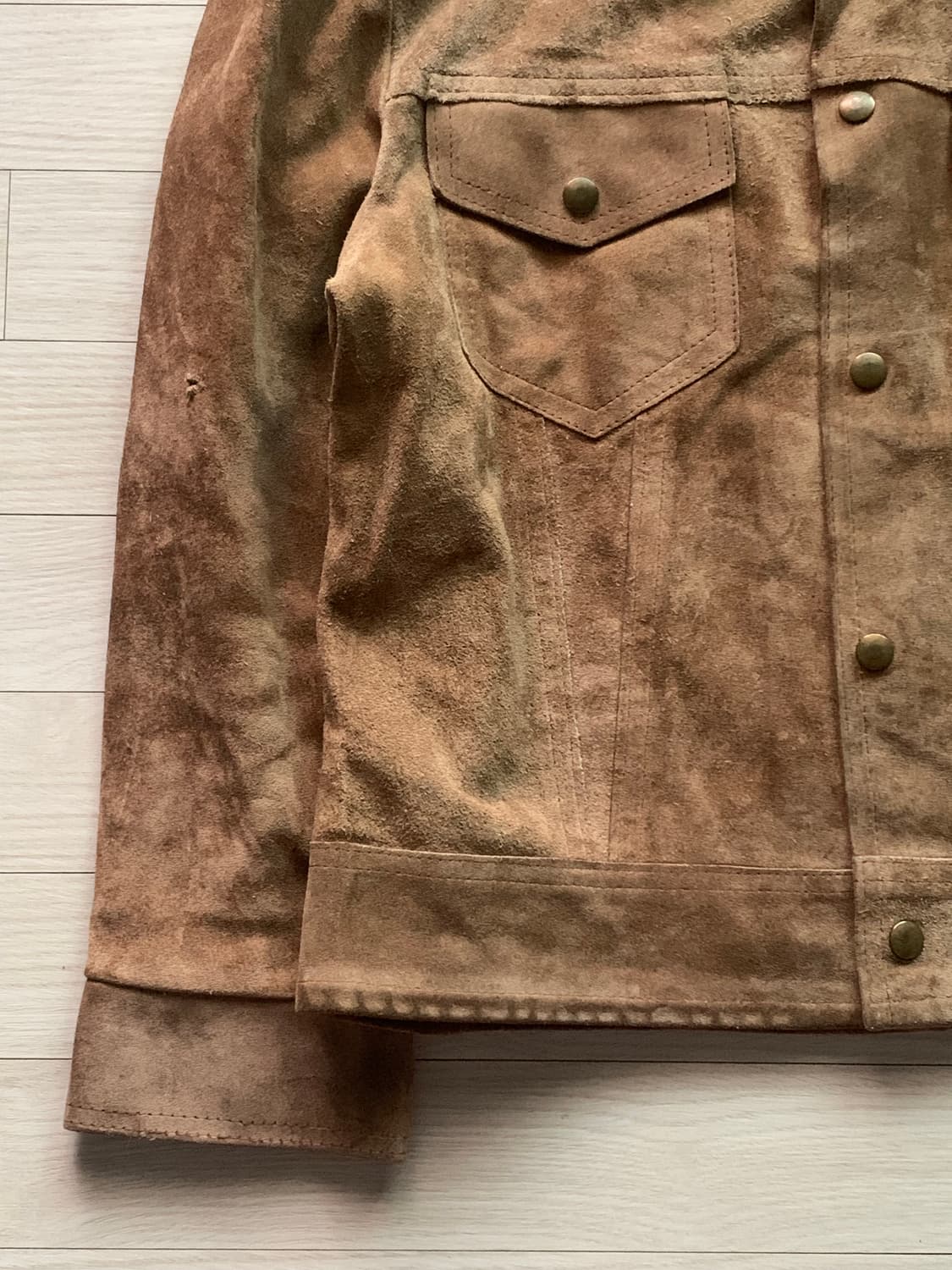 70s Sears 더 레더 샵 스웨이트 트러커 자켓 상품이미지5