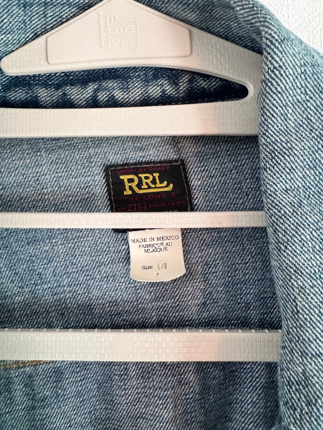 Rrl lot271 데님자켓 상품이미지4