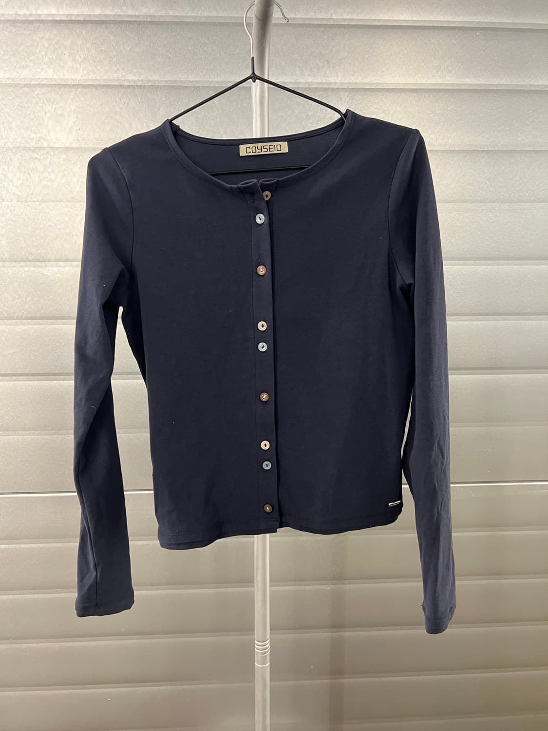 코이세이오 COYSEIO 엣지 네이비 가디건 상품이미지2