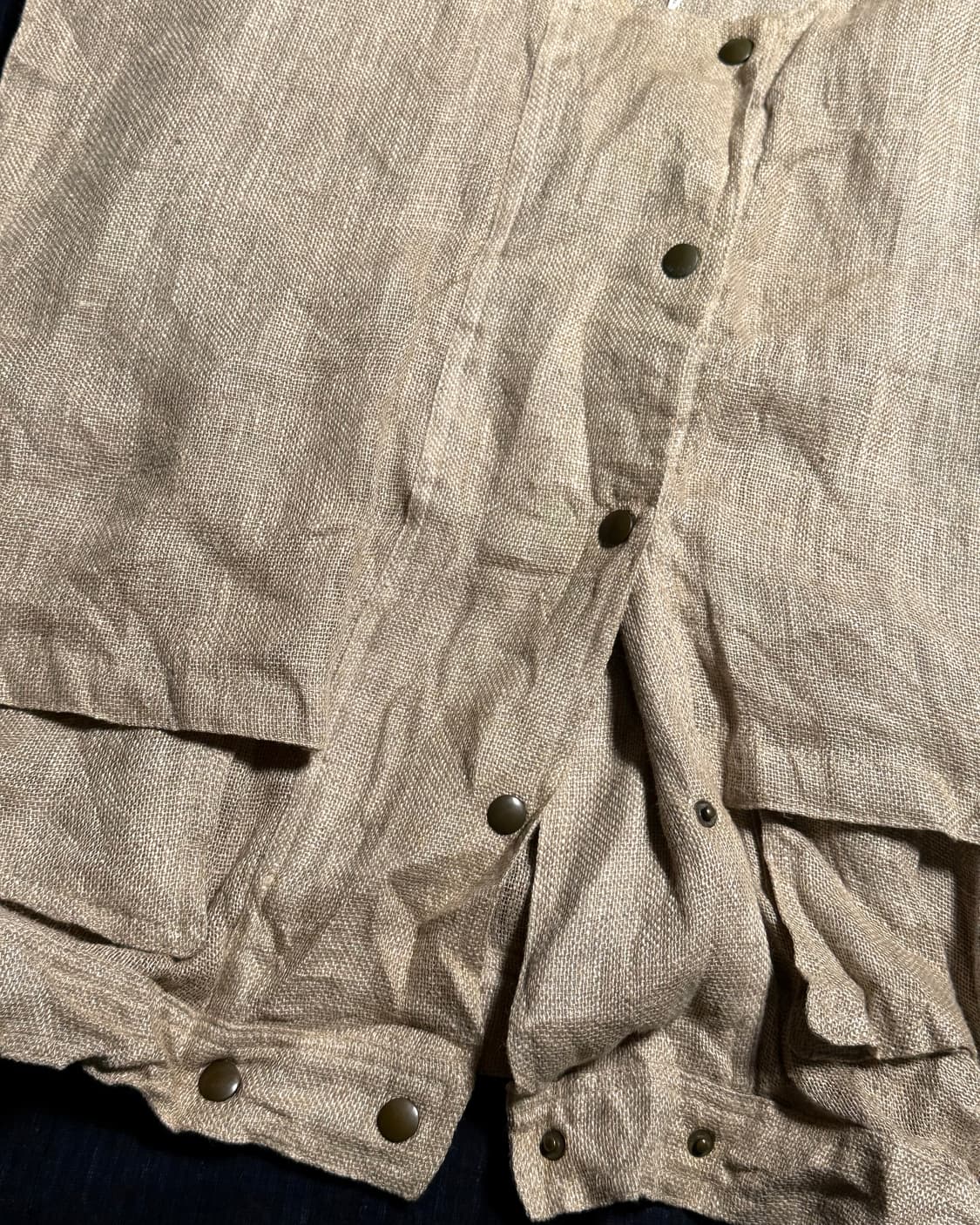 빈티지 린넨 베스트 38 상품이미지3