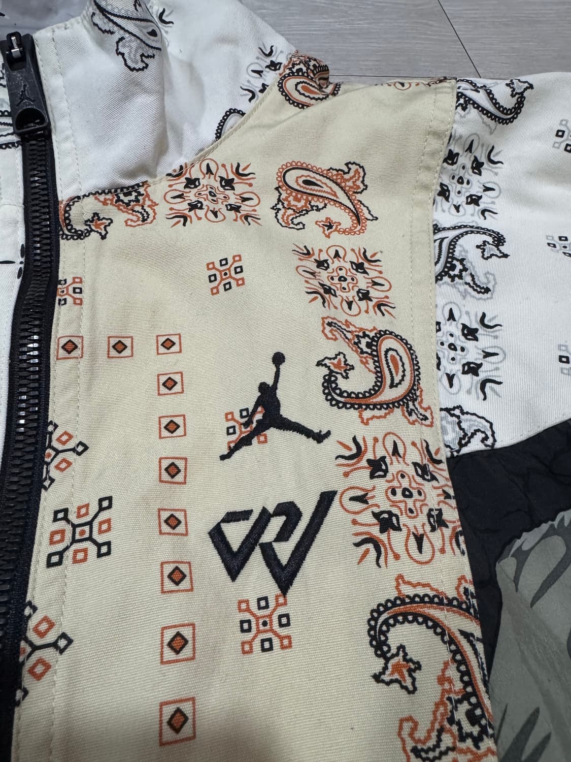 나이키 조던 x 러셀 웨스트브룩 패치워크 아노락 자켓 상품이미지5