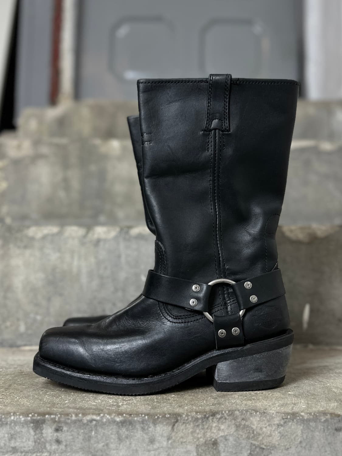 할리데이비슨 모터사이클 부츠 엔지니어 부츠 사이드짚 상품이미지3