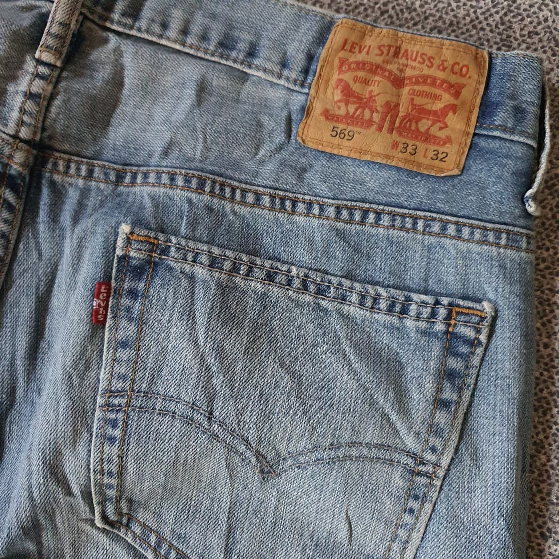 리바이스 569 빈티지  데님 팬츠 No.29 상품이미지8