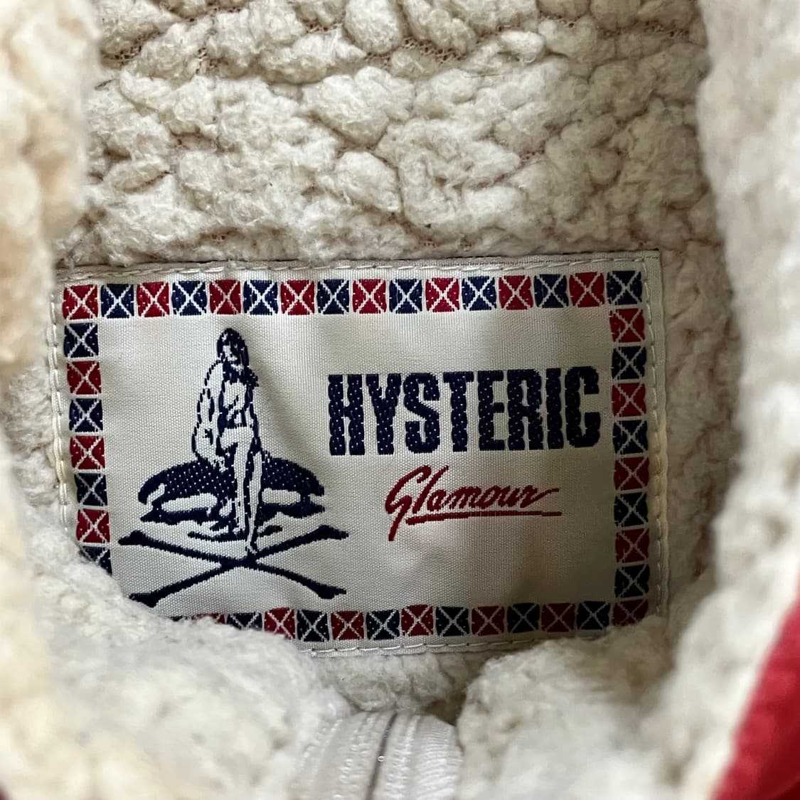 히스테릭글래머 레드 봄버 점퍼 상품이미지2