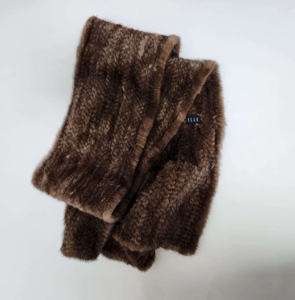 엘르 천연밍크 목도리 상품이미지1