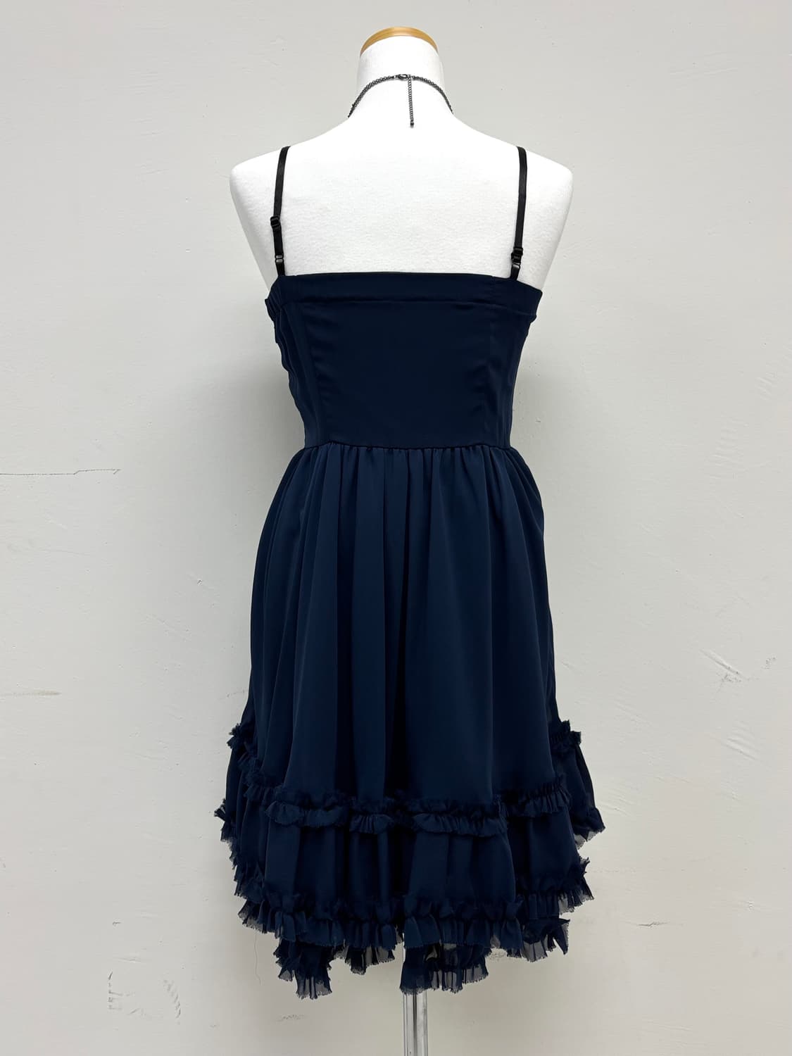 빈티지 고딕 슬리브리스 드레스 원피스 상품이미지9