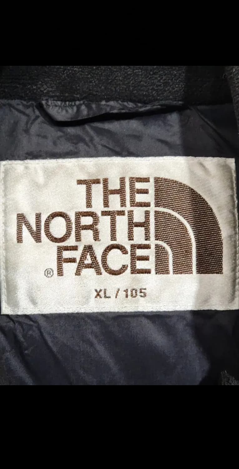 (XL) 노스페이스 오리털 패딩점퍼 블랙 다운자켓 화이트라벨  상품이미지3