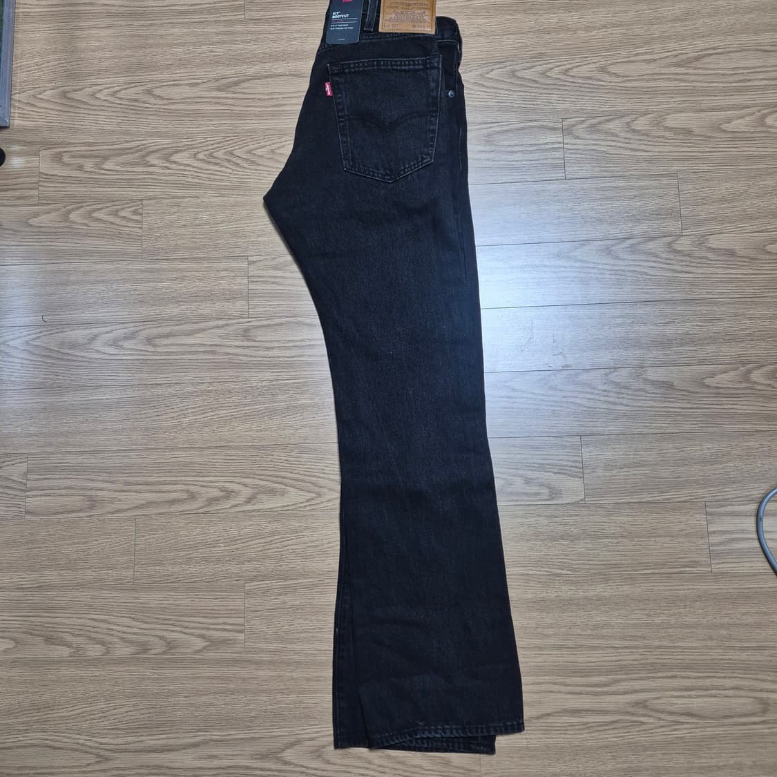 리바이스 517 부츠컷 흑청 데님 바지 30*32 상품이미지2
