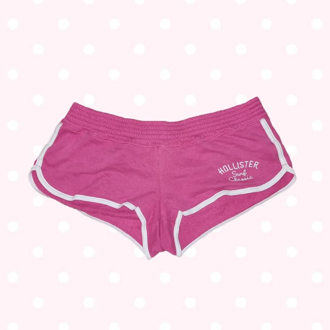 초희귀 홀리스터 오네갸루 핫핑크 트레이닝 숏팬츠 반바지 빈티지 상품이미지2