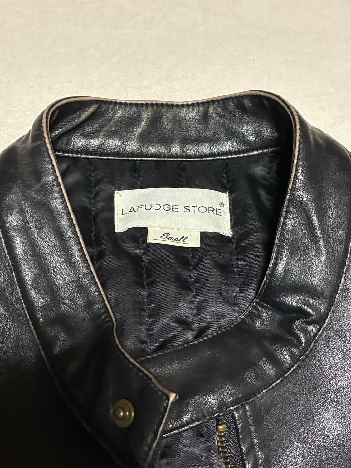 라퍼지 스토어 바이커 레더자켓 s 상품이미지2