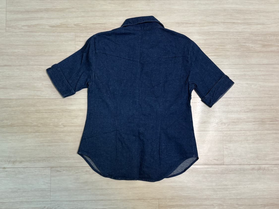 데님 반팔 셔츠 상품이미지2