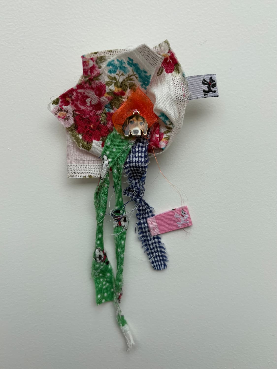 brooch 👚브로치 뱃지 패브릭 로제트 상품이미지2
