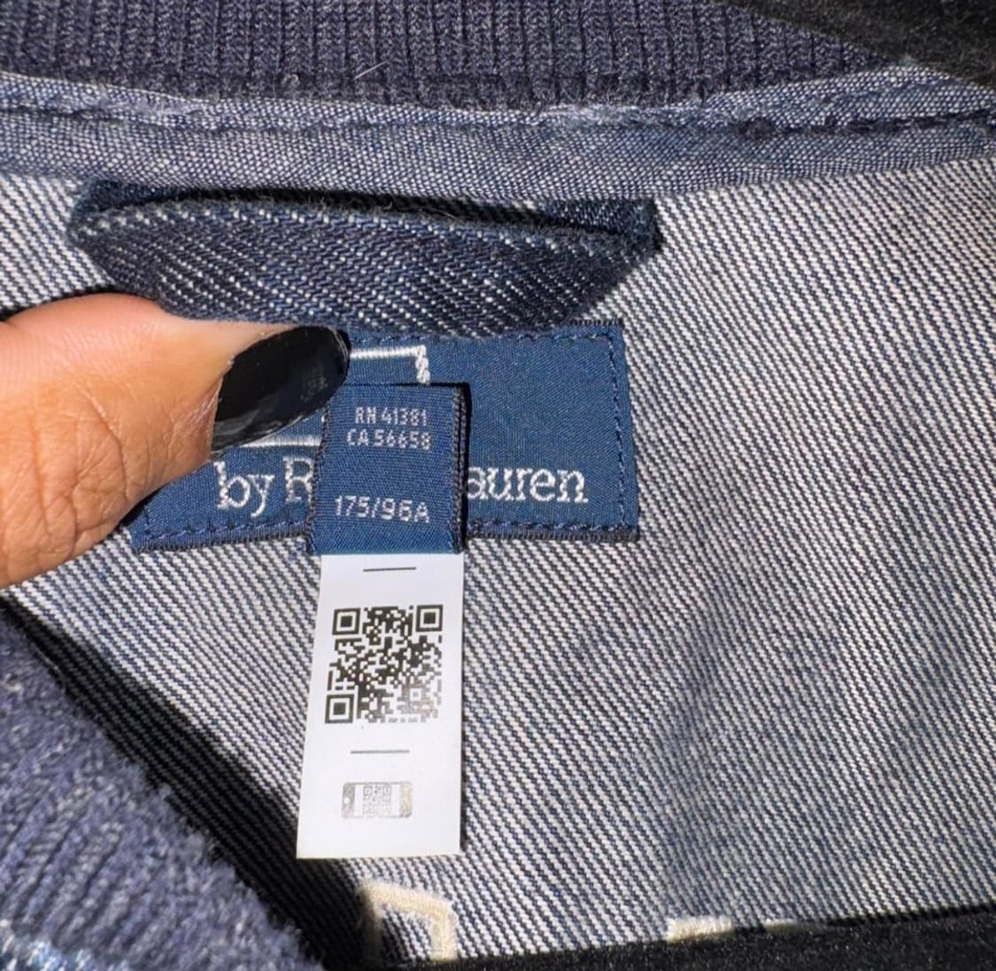 M 폴로 랄프로렌x뉴욕 양키스 데님 바시키 야구 점퍼 상품이미지6