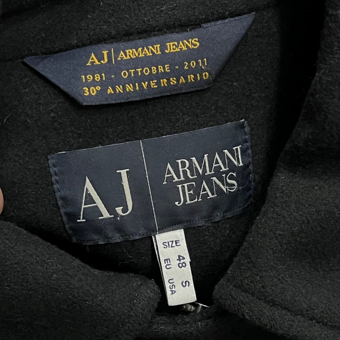  아르마니 진스 미니멀 카라자켓 y14605 상품이미지6